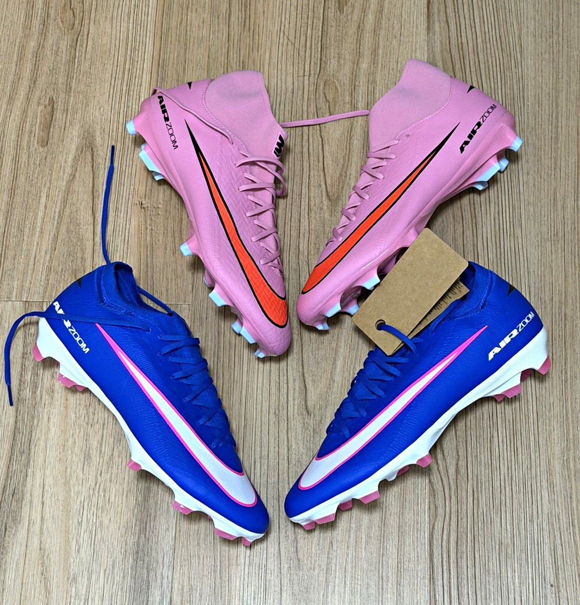Nike Air Zoom Mercurial Vapor 16 FG Pro 2 Pair Lot BRAND NEW NO BOX SIZE 10