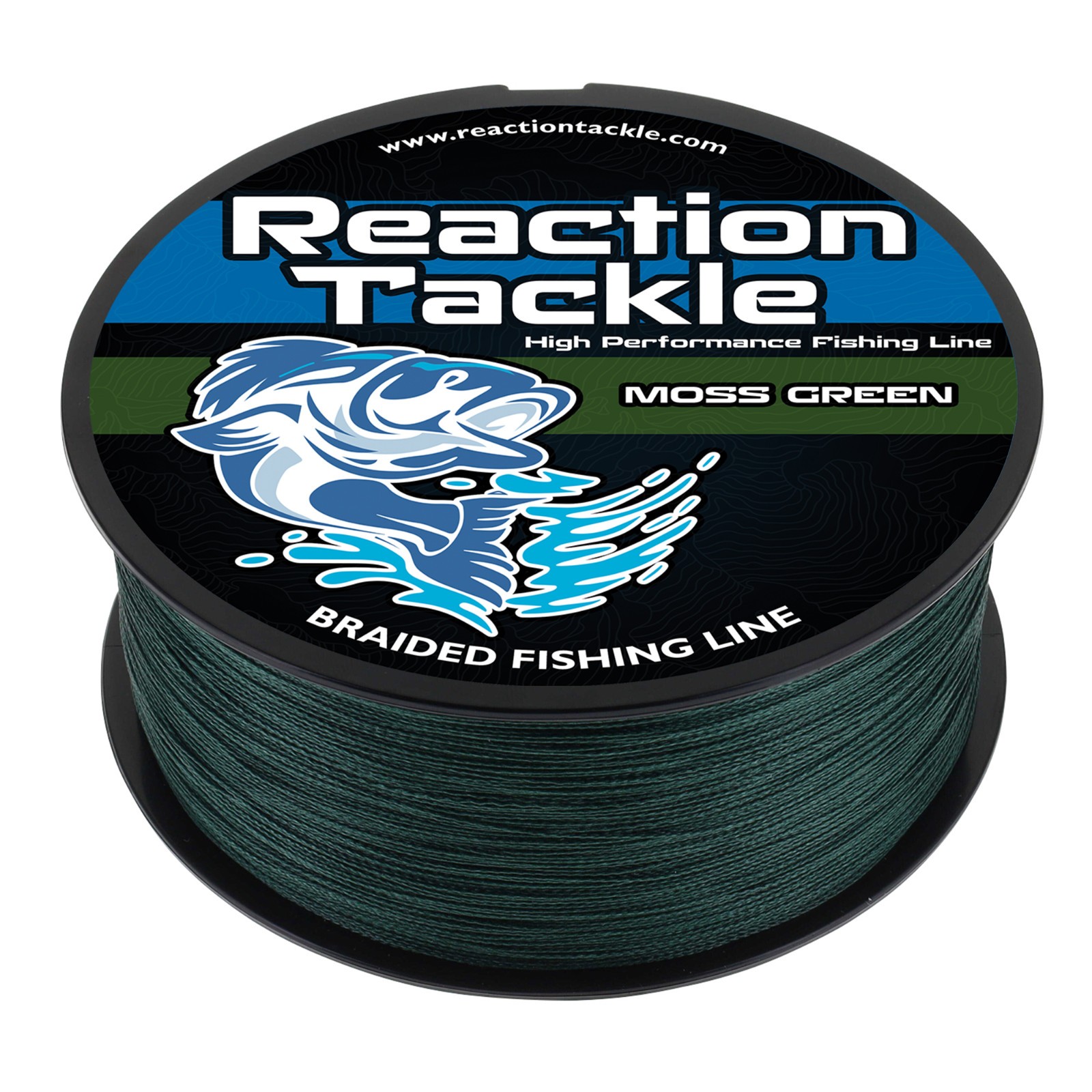 Reaction Tackle Braided Fishing Line Various Sizes and Colors 4 Strand Braid Reaction Tackle Braided Fishing Line Various Sizes and Colors 4 Strand Braid