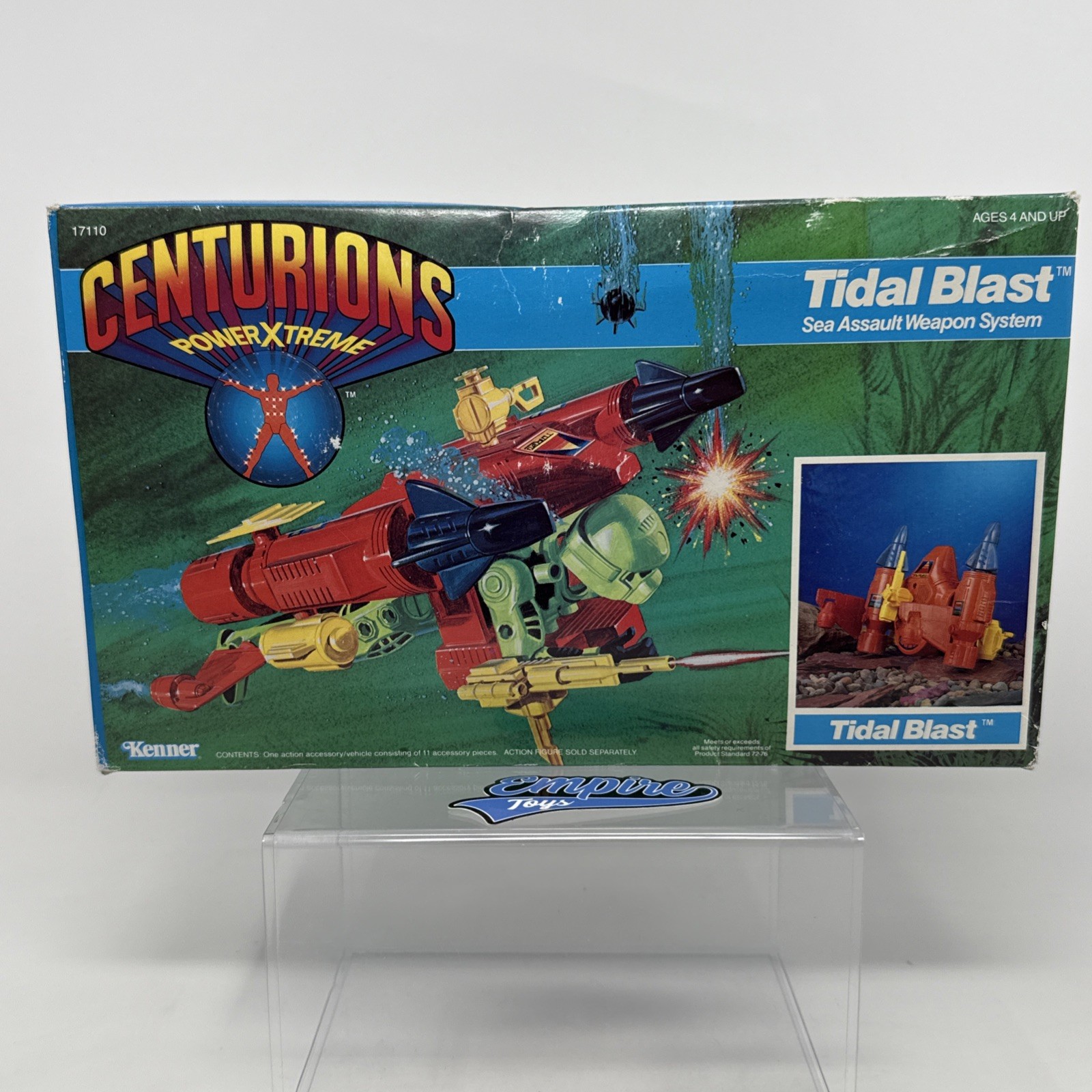 Tidal Blast Centurions 1986 Kenner Vintage Action Figure Sealed New