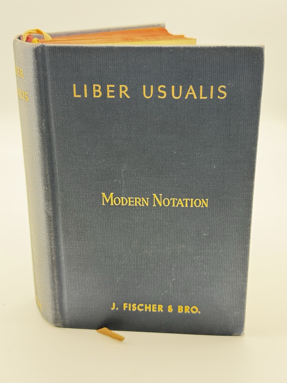 Liber Usualis Modern Notation J Fischer & Bro Gregorian Chant Hardcover Vintage