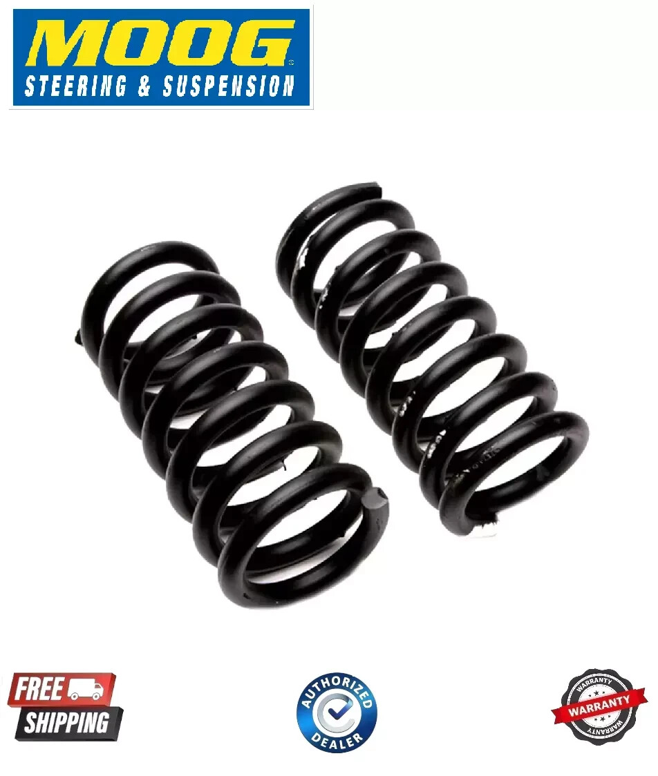 7170 Moog Coil Springs Set of 2 Front for Ram Truck Van Dodge D150 D250 Pair