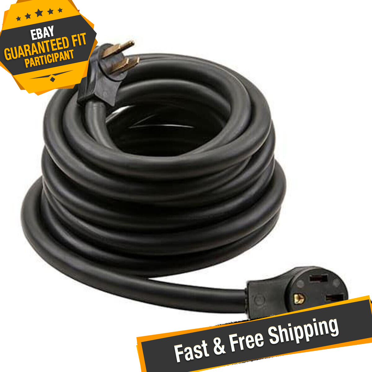 Southwire 50A30MFSE 6/3-8/1 30\' SEOW 50A Power Cord Set Southwire 50A30MFSE 6/3-8/1 30\' SEOW 50A Power Cord Set