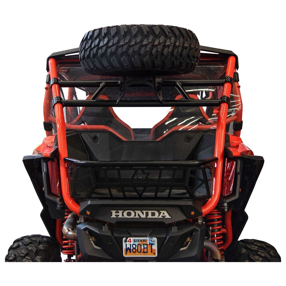 Tusk Spare Tire Carrier Compatible with Honda Talon 1000X-4/R-4 2020-2024