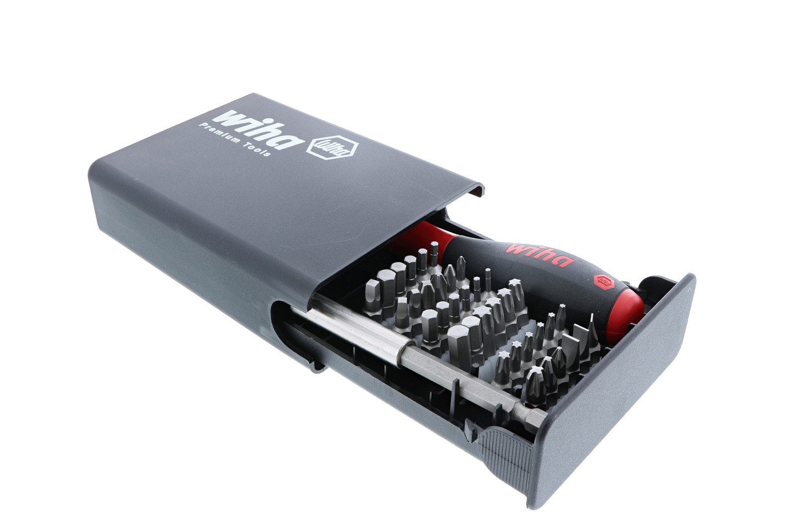 Wiha 38 Piece Bits Collector Bit and Magnetic Bit Holder Set Wiha 38 Piece Bits Collector Bit and Magnetic Bit Holder Set