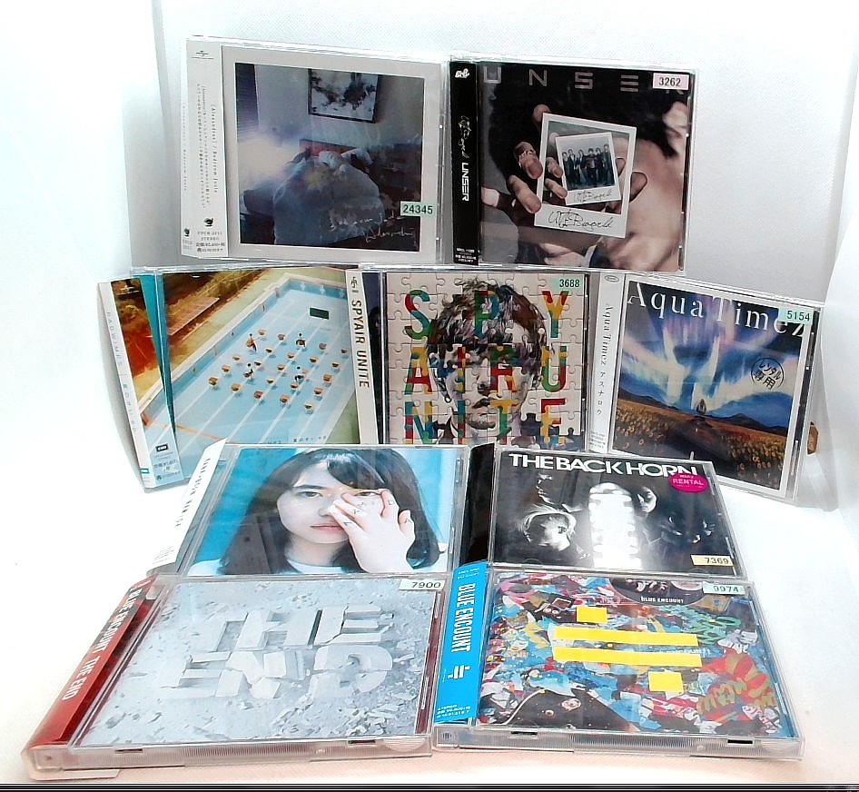 [Alexandros], RADWIMPS, SPYAIR, KANA-BOON, UVERworld, etc[CD/OBI] J-ROCK 9CDset