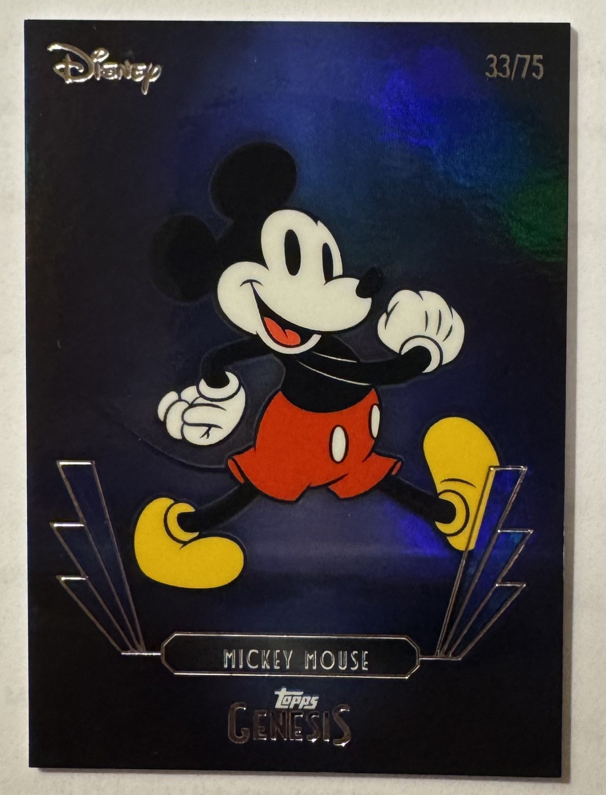 2025 Topps Disney Genesis Mickey Mouse /75 2025 Topps Disney Genesis Mickey Mouse /75