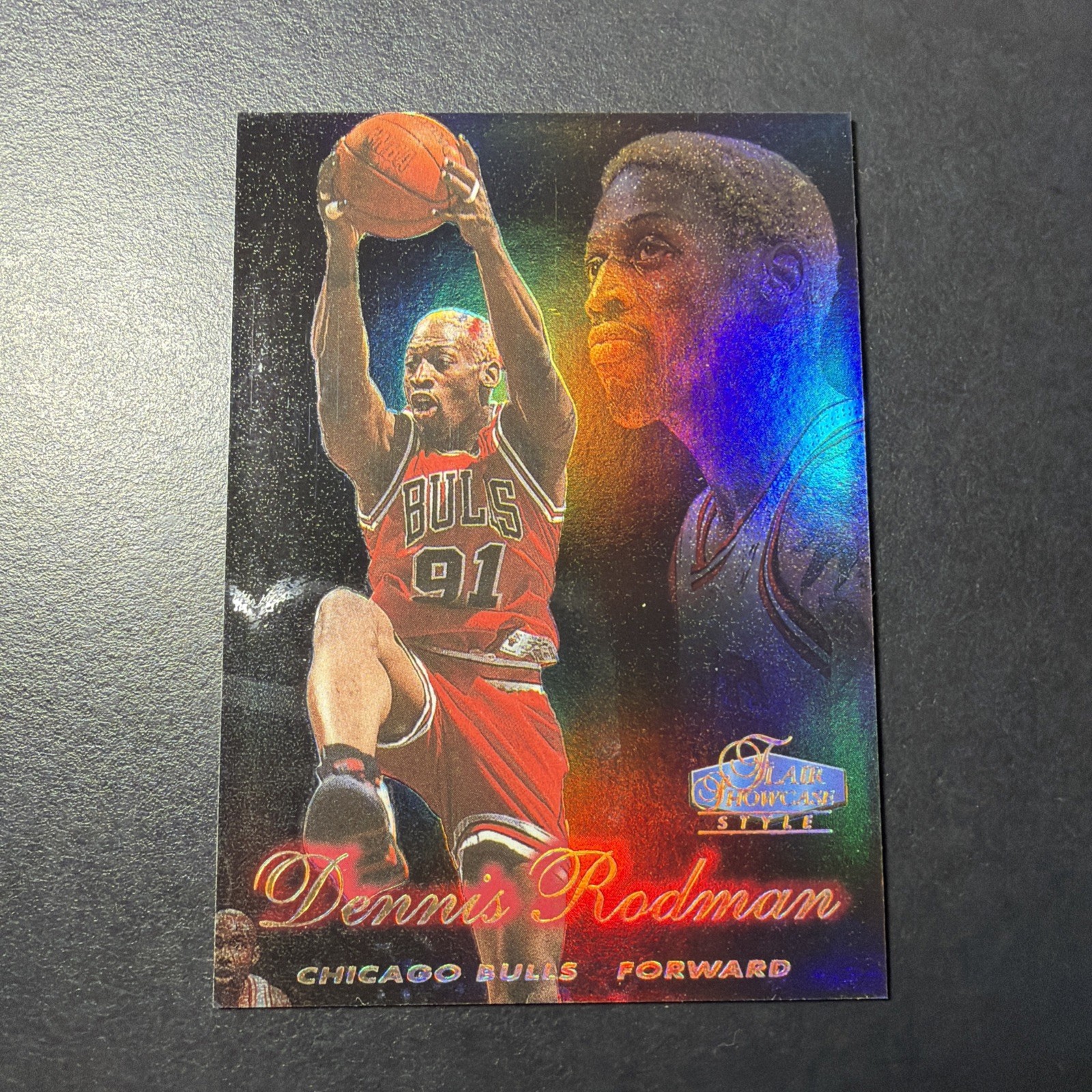 1997-98 Flair Showcase - Dennis Rodman #13 Row 2 (03)