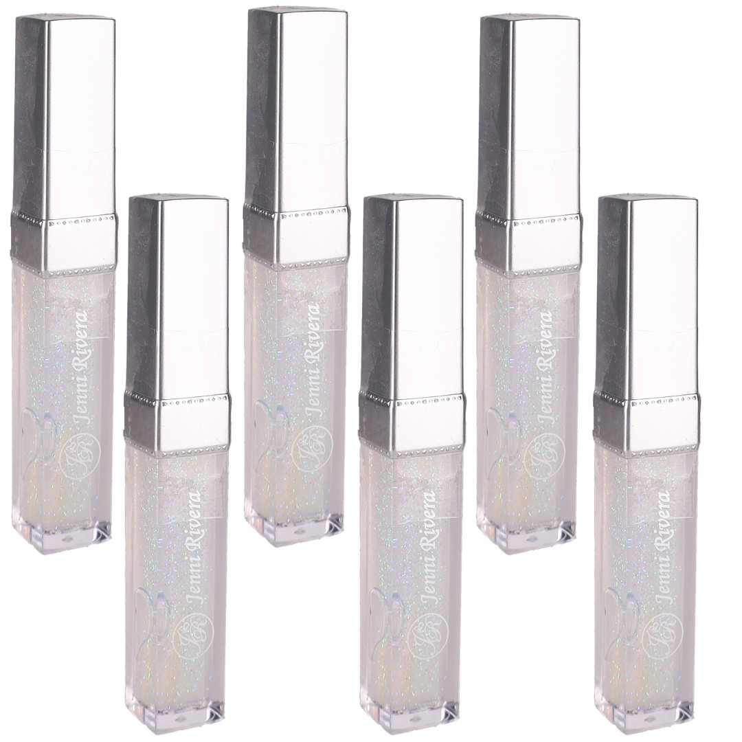 JR by Jenni Rivera for Women Combo Pack: Lip Gloss 1.26oz (6x0.21oz) Unboxed New