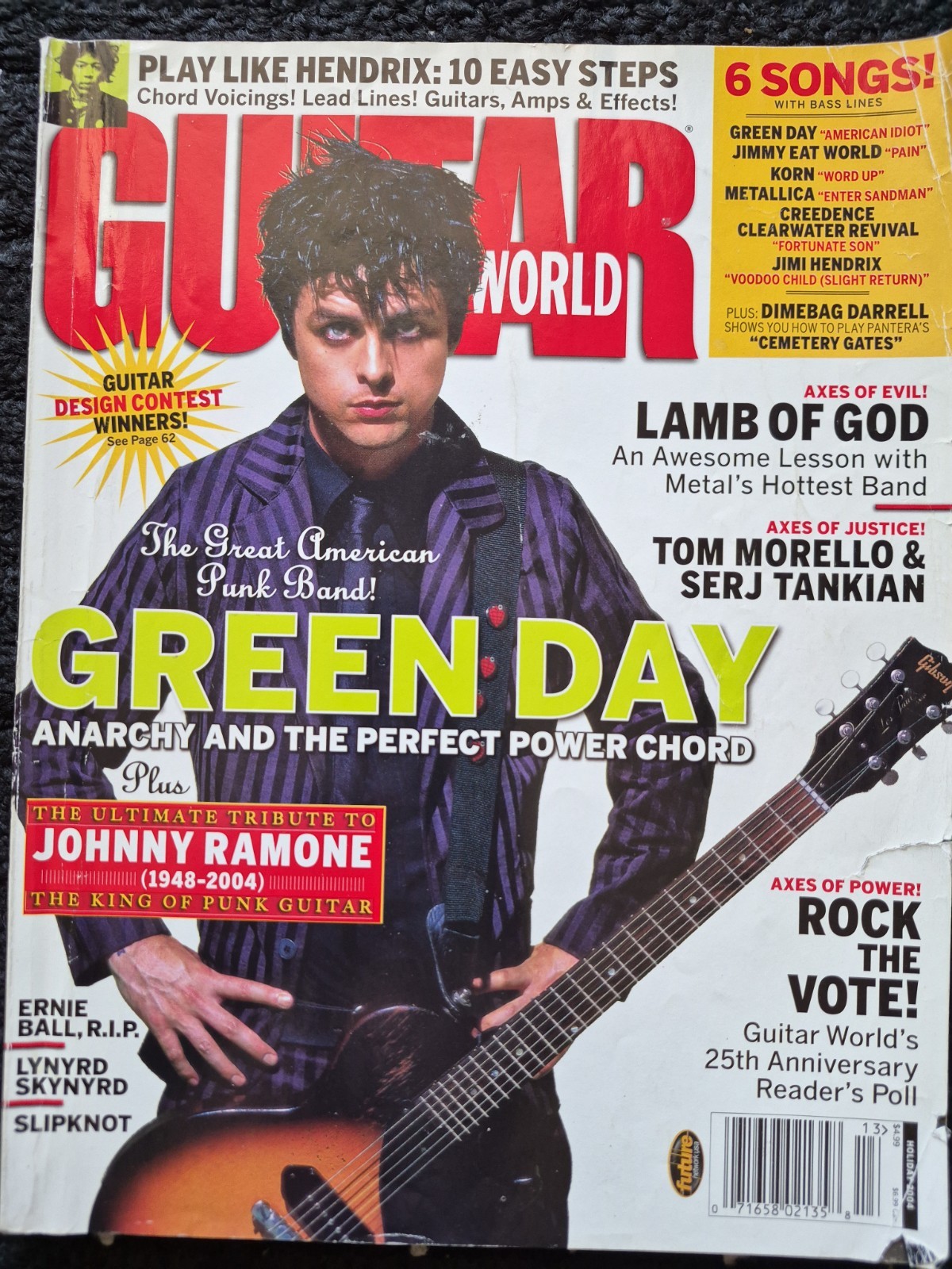 GUITAR WORLD MAGAZINE 2004\' GUITAR WORLD MAGAZINE 2004\'