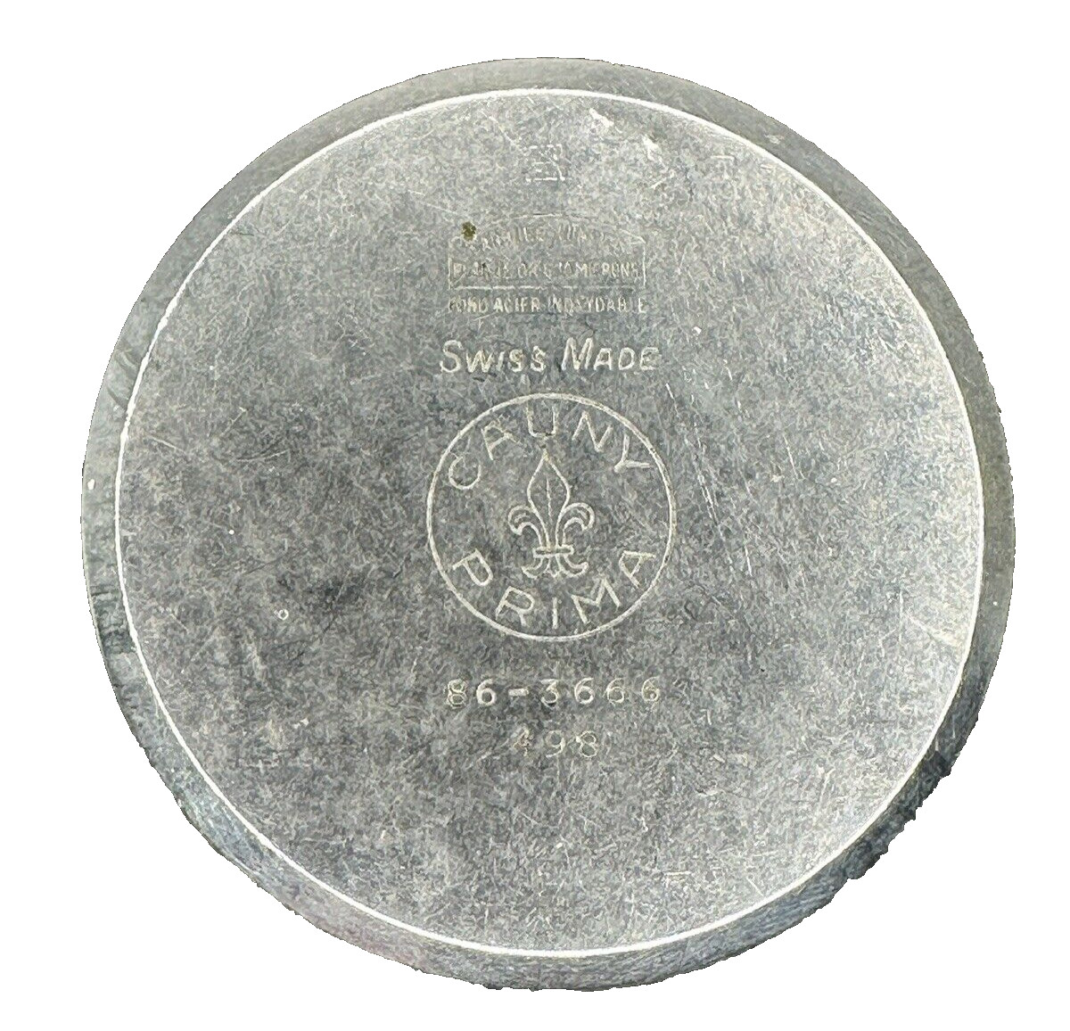 Cauny 86-3666-498 Stainless Steel Back Cover 38.5Mm Exterior 37Mm Interior Cauny 86-3666-498 Stainless Steel Back Cover 38.5Mm Exterior 37Mm Interior