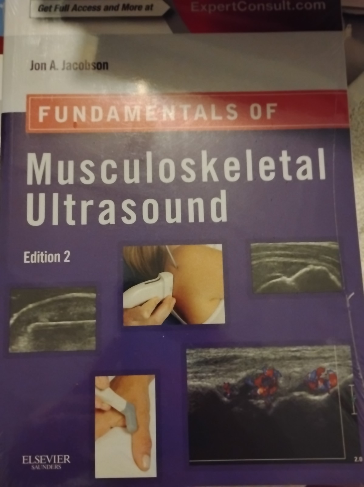 Fundamentals of Musculoskeletal Ultrasound Jon A. Jacobson 2012 Ed 2 NEW SEALED