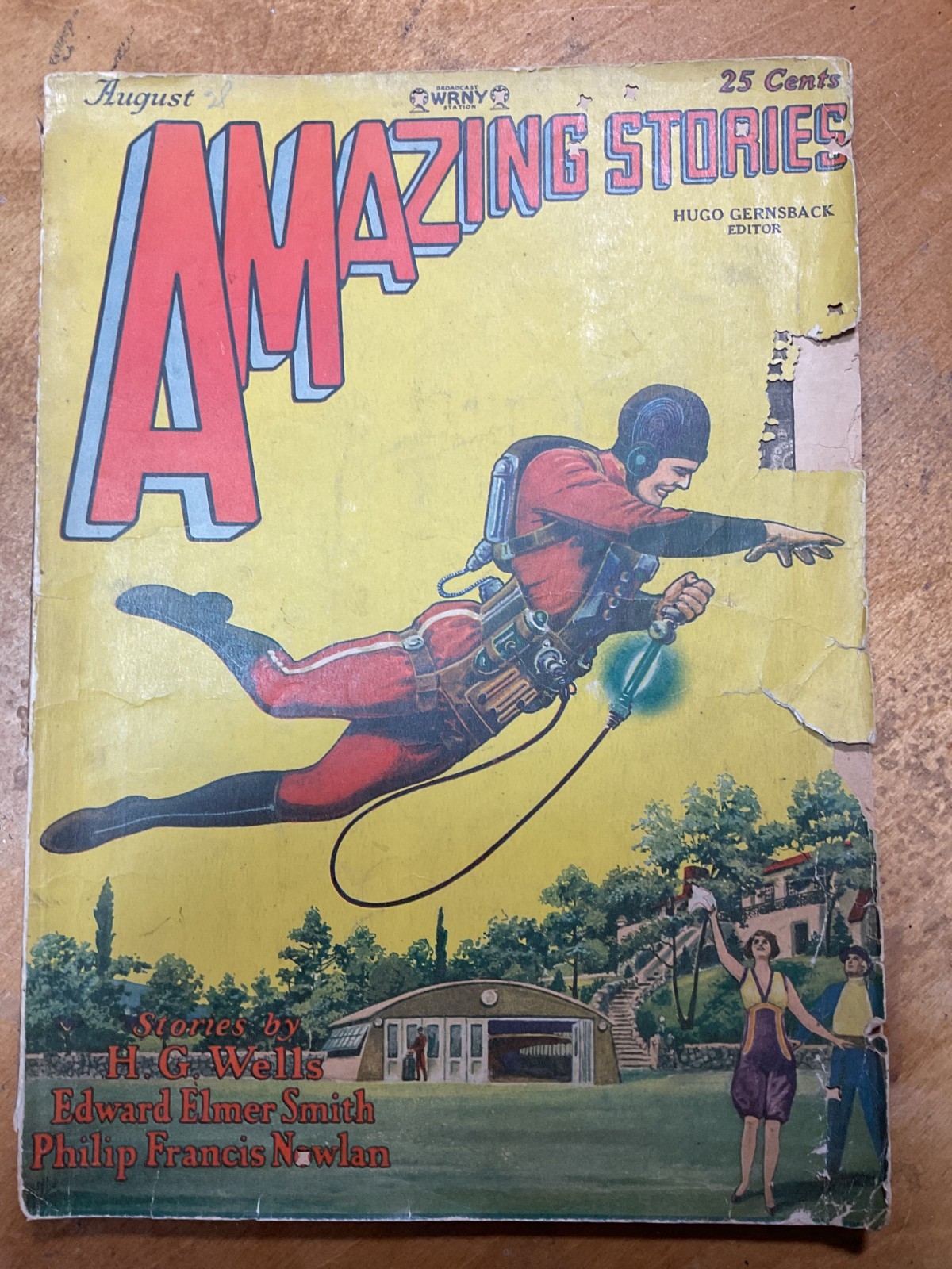 Amazing Stories #29, August 1928 VG (Gernsback)  1st Buck Rogers Appearance