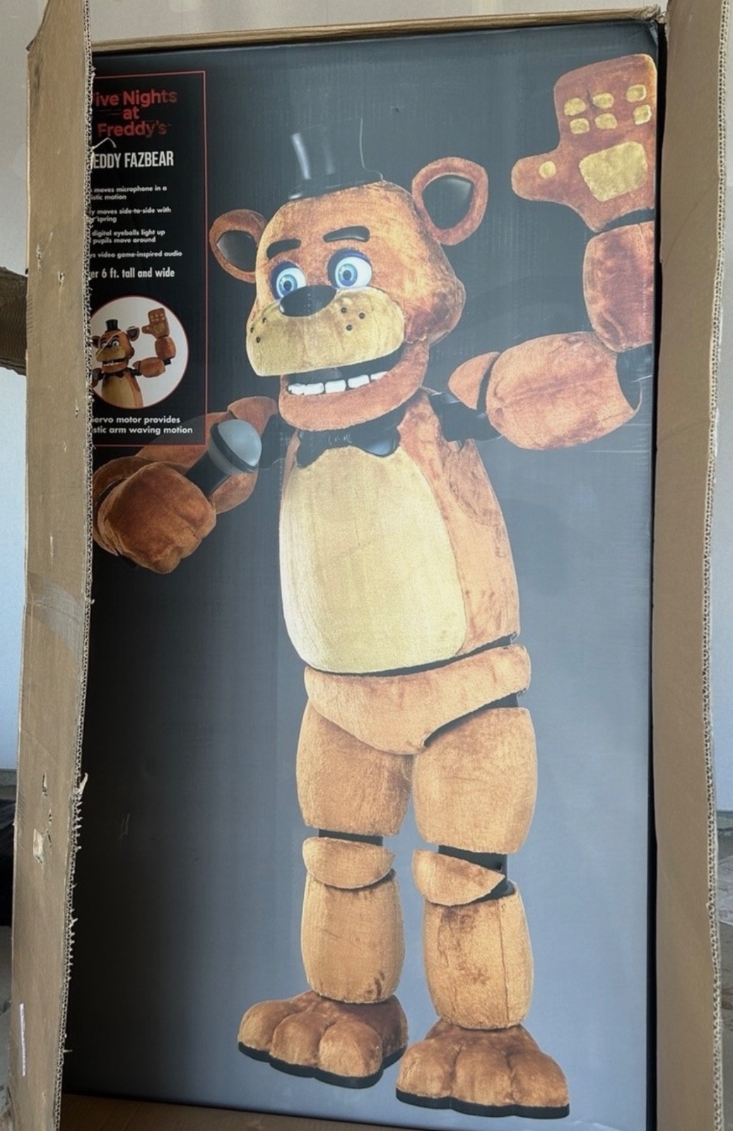 Spirit Halloween Five Nights at Freddy’s Freddy Fazbear animatronic brand new Spirit Halloween Five Nights at Freddy’s Freddy Fazbear animatronic brand new
