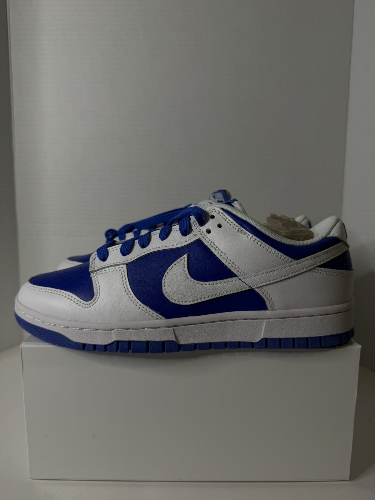Nike Dunk Low Retro Men Low Top Sneaker Racer Blue/White 2022 DD1391-401 size 9M