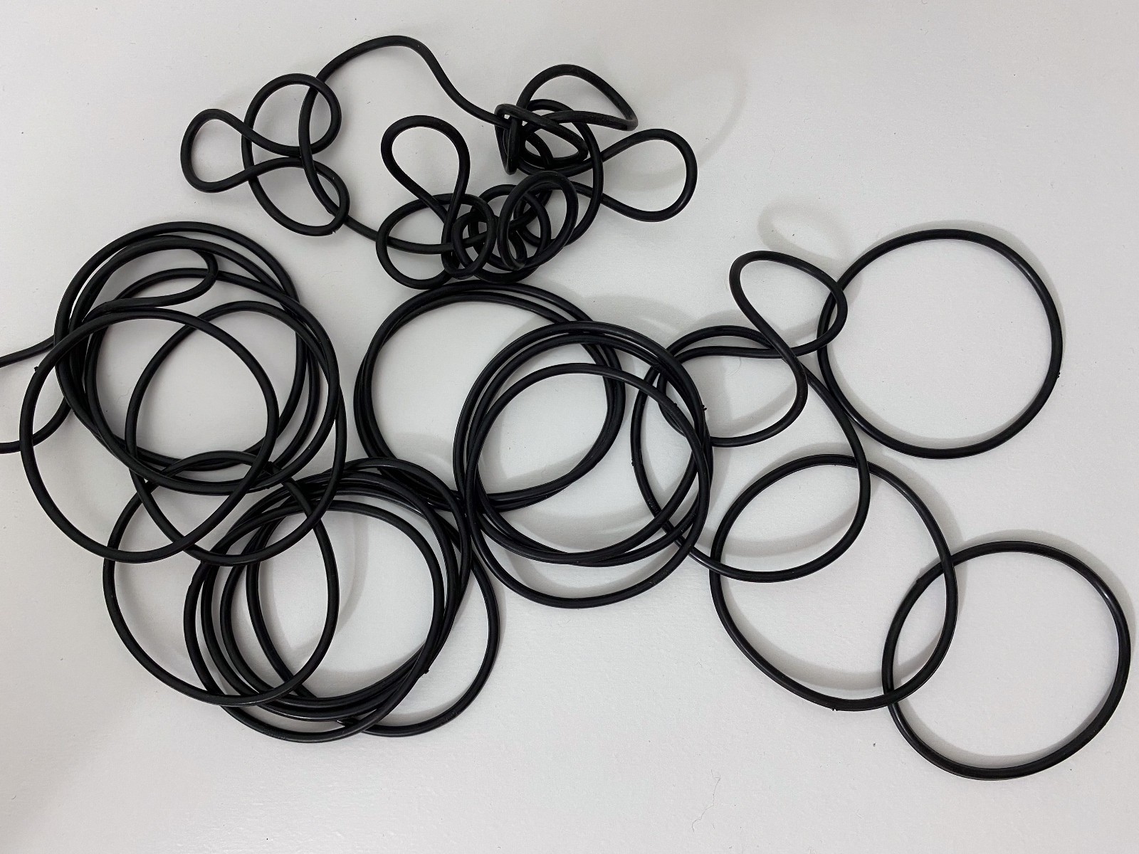 Vintage 1980s Black Jelly Bracelets Lot Madonna Goth Punk New Wave Rock Jewelry