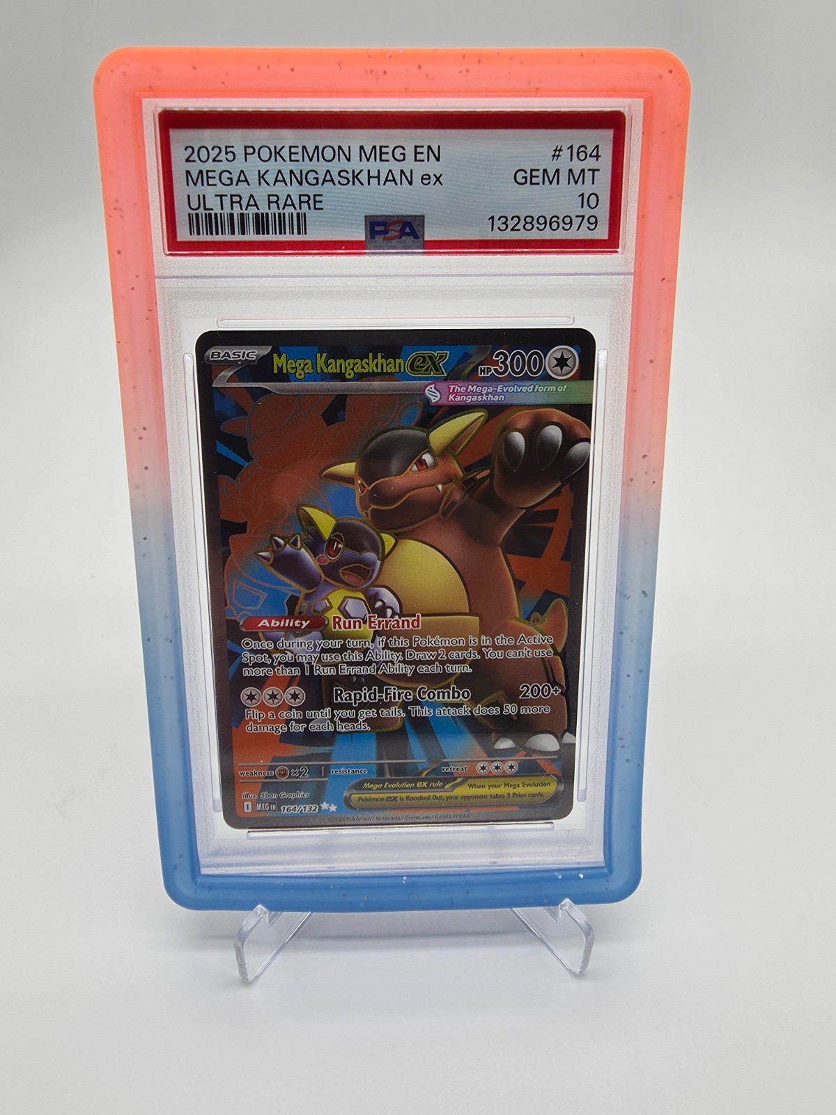 PSA/AGS Graded Slab Guard TPU Gradient Glitter Color 35pt Bumper Case -30 Colors