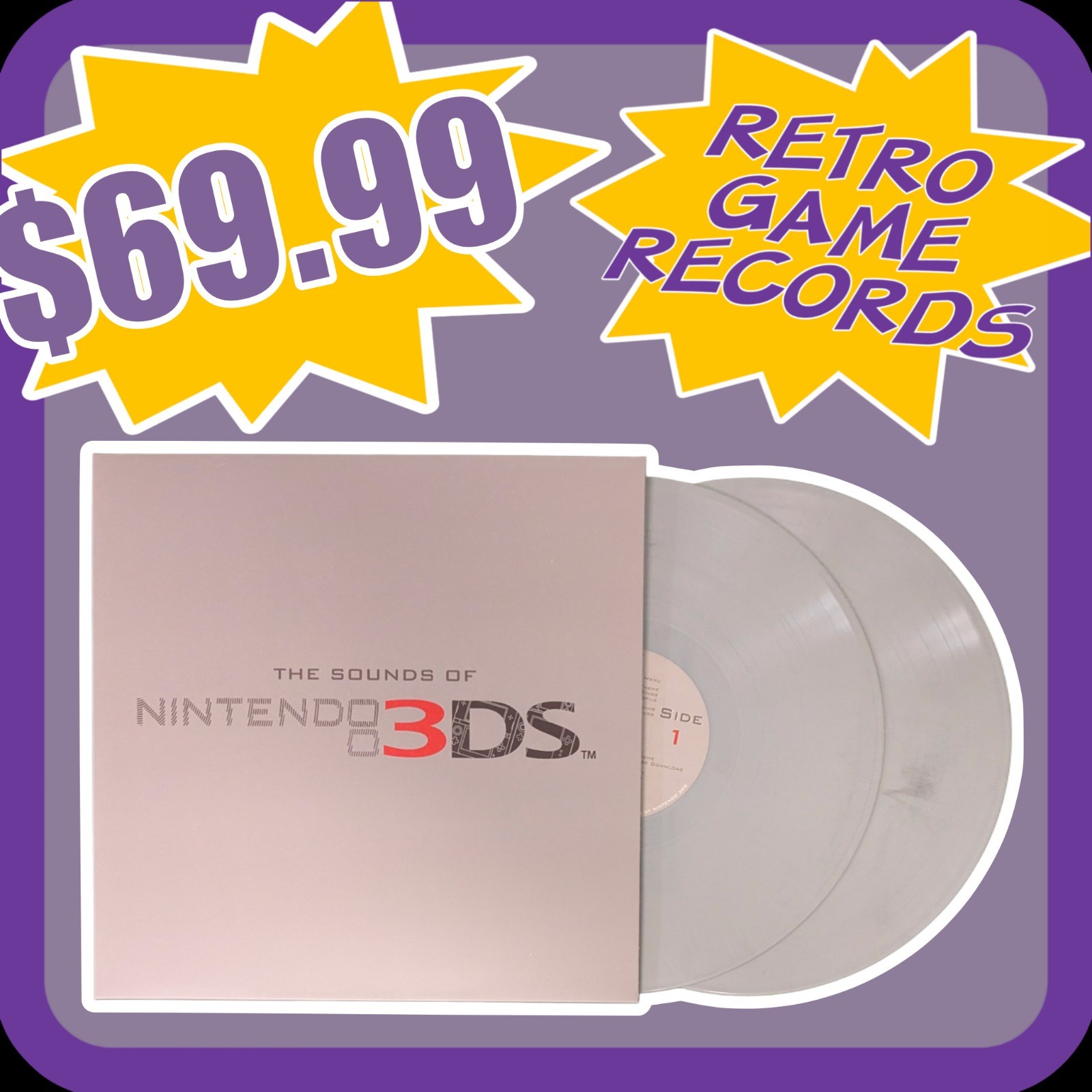 The Sounds of Nintendo 3DS Vinyl Soundtrack The Sounds of Nintendo 3DS Vinyl Soundtrack