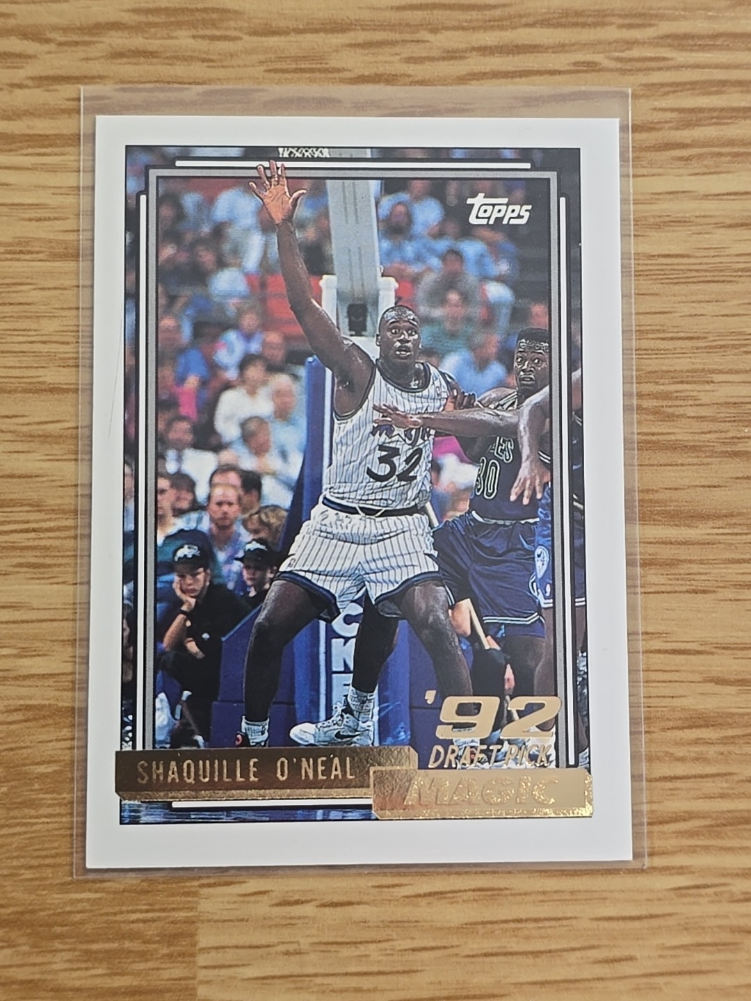1992-93 Topps Shaquille O\'Neal Gold #362 RC Orlando Magic