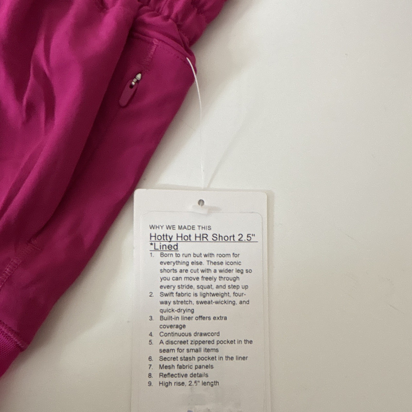 Lululemon Hotty Hot HR Short 2.5\ Lululemon Hotty Hot HR Short 2.5\