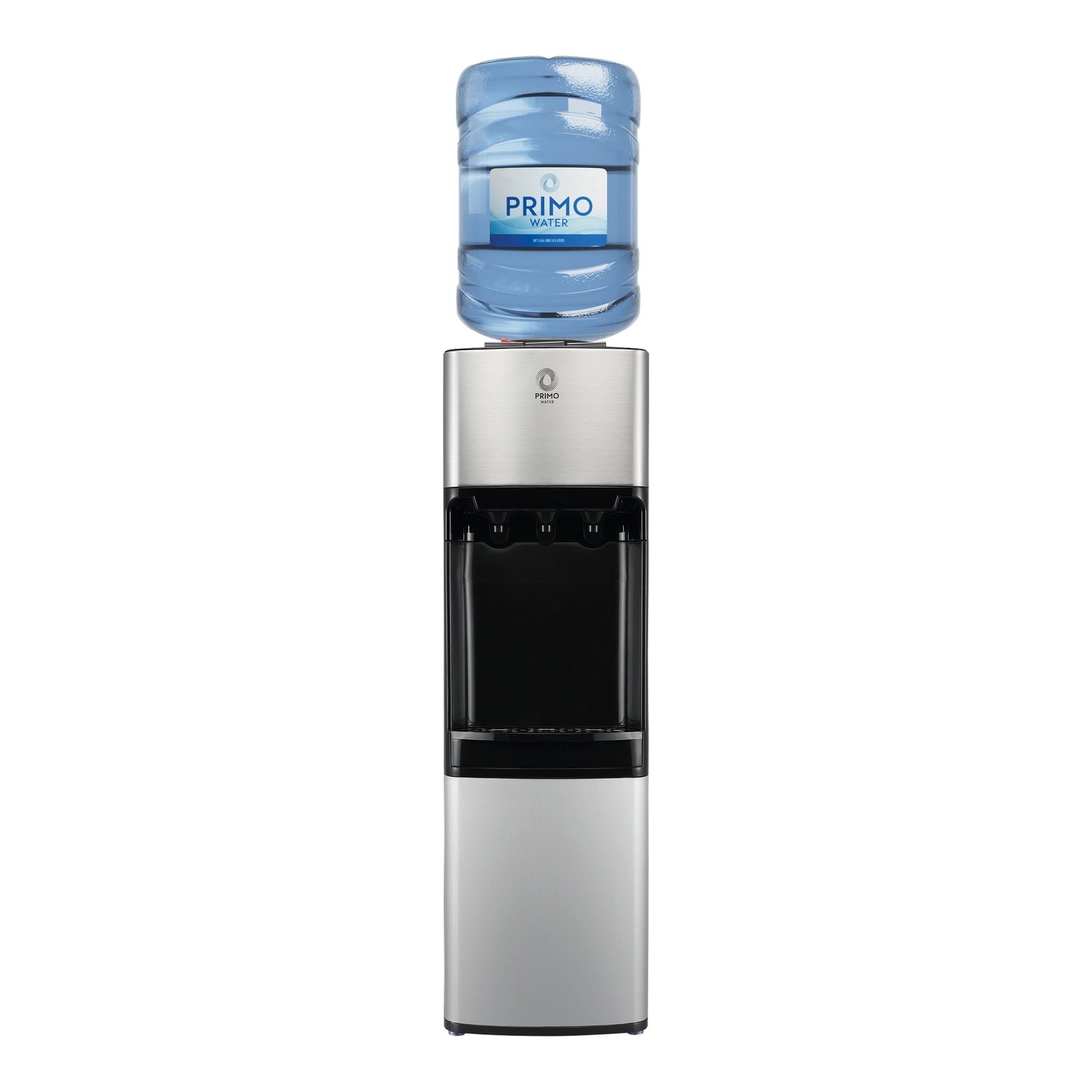 Primo Water Dispenser, Top Loading Pro 3 Temp, Stainless Steel, 5 Gal Capacity,