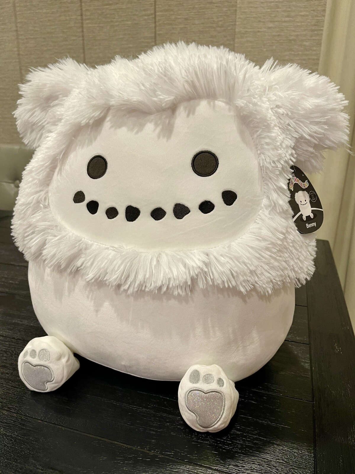 Squishmallows 16” BENNY the Bigfoot White Snowman ☃️ SELECT SERIES