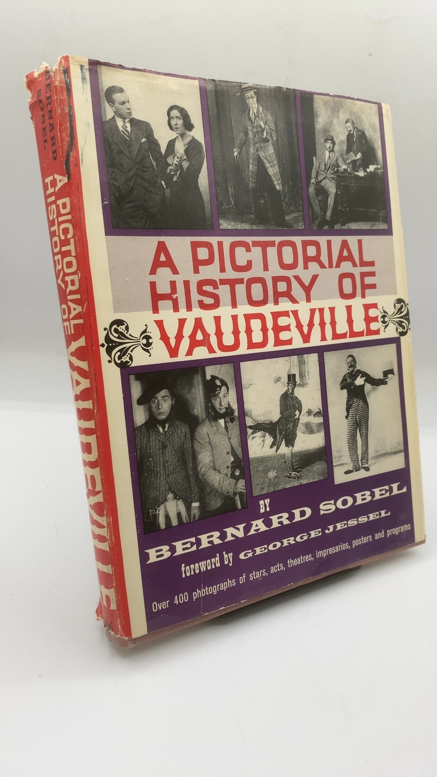 A Pictorial History of Vaudeville Bernard Sobel Hardcover 1961