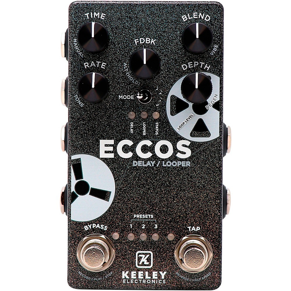 Keeley Electronics ECCOS DelayLooper Effects Pedal Cosmos 197881551544 OB