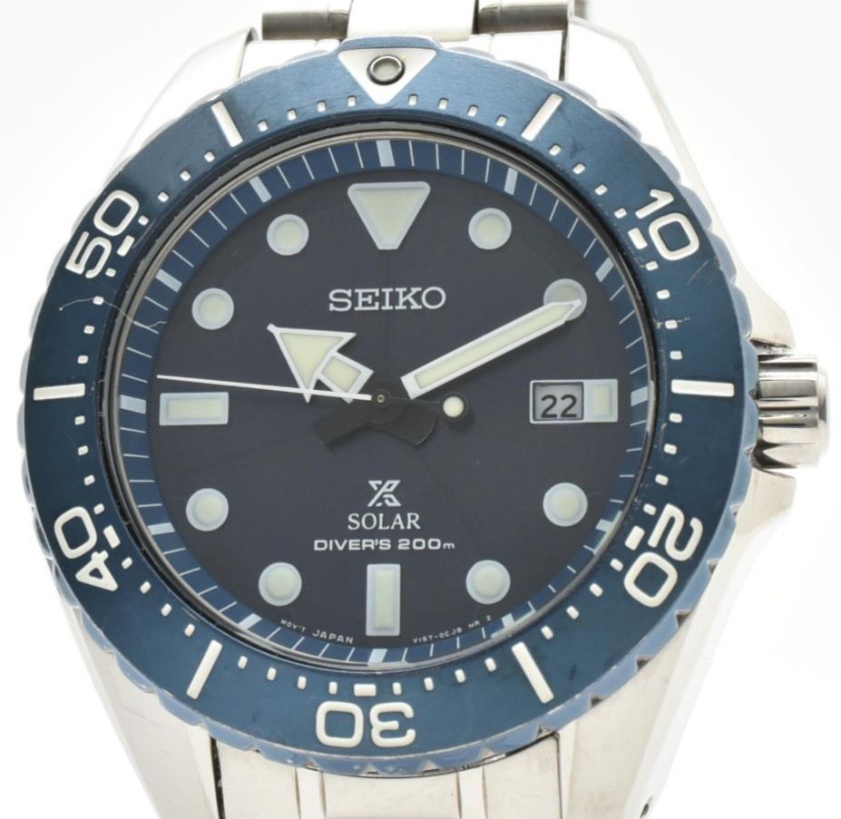 【EXC＋5】 SEIKO Prospex V157-0BN0 Titanium Solor Men\'s Japan