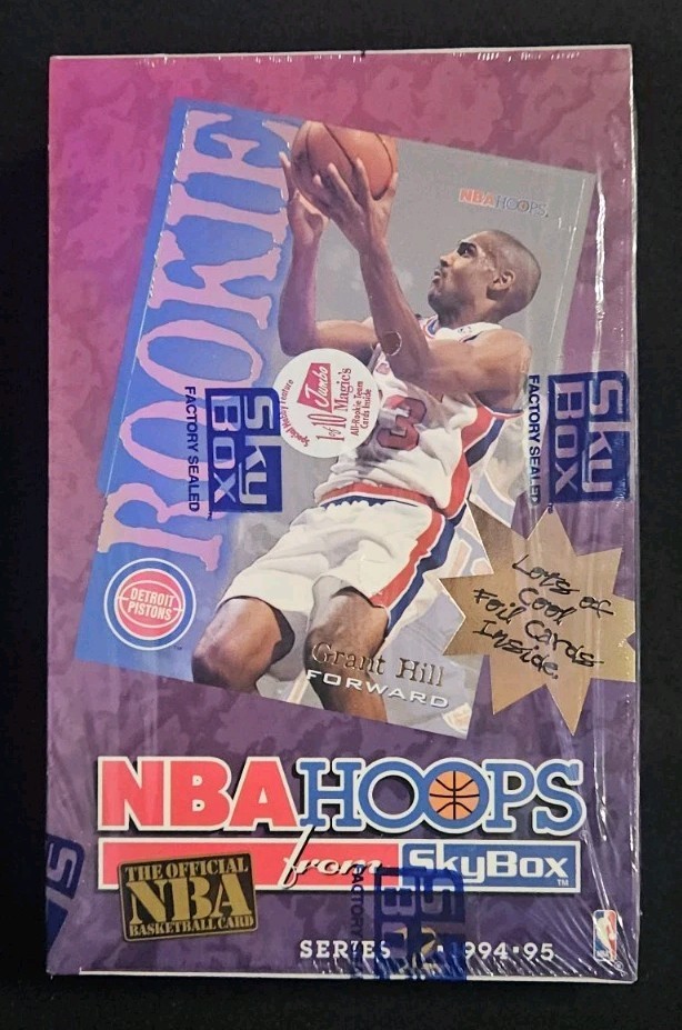 1994-95 Skybox NBA Hoops Basketball Series 2 Factory Sealed Box 1994-95 Skybox NBA Hoops Basketball Series 2 Factory Sealed Box