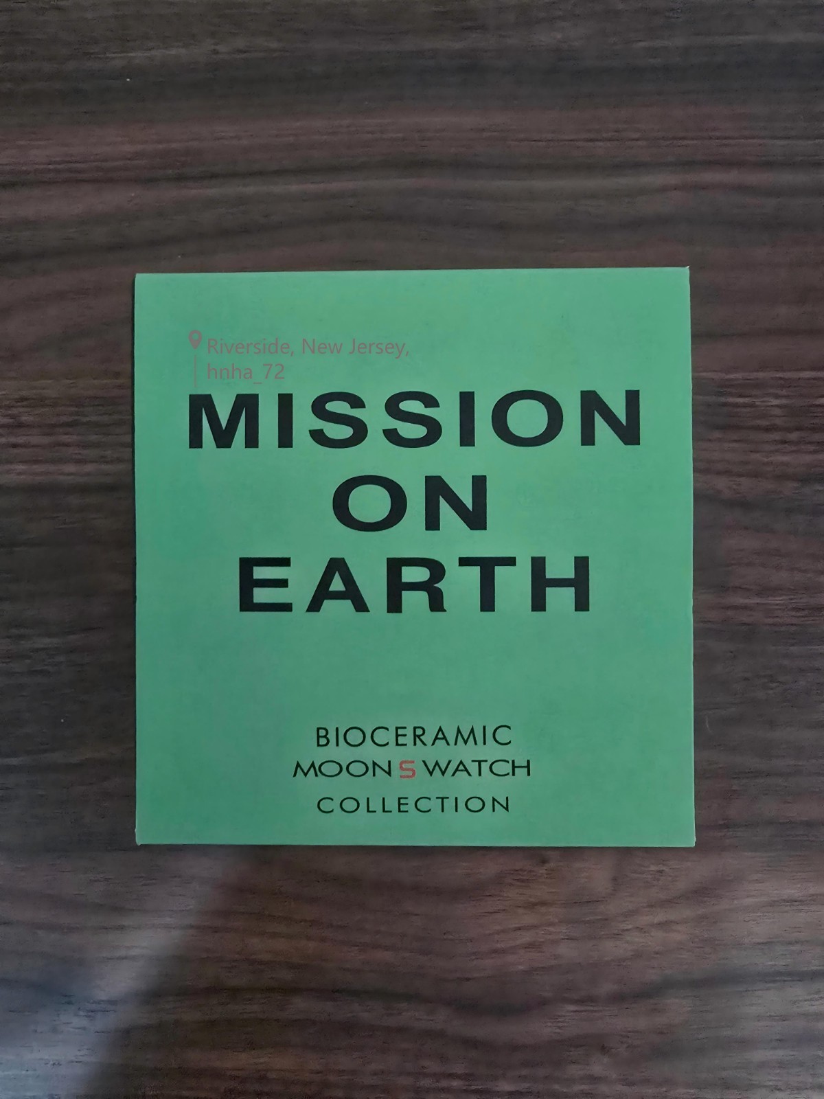 Swatch MoonSwatch Mission On Earth Green Bioceramic Chronograph Quartz Swatch MoonSwatch Mission On Earth Green Bioceramic Chronograph Quartz