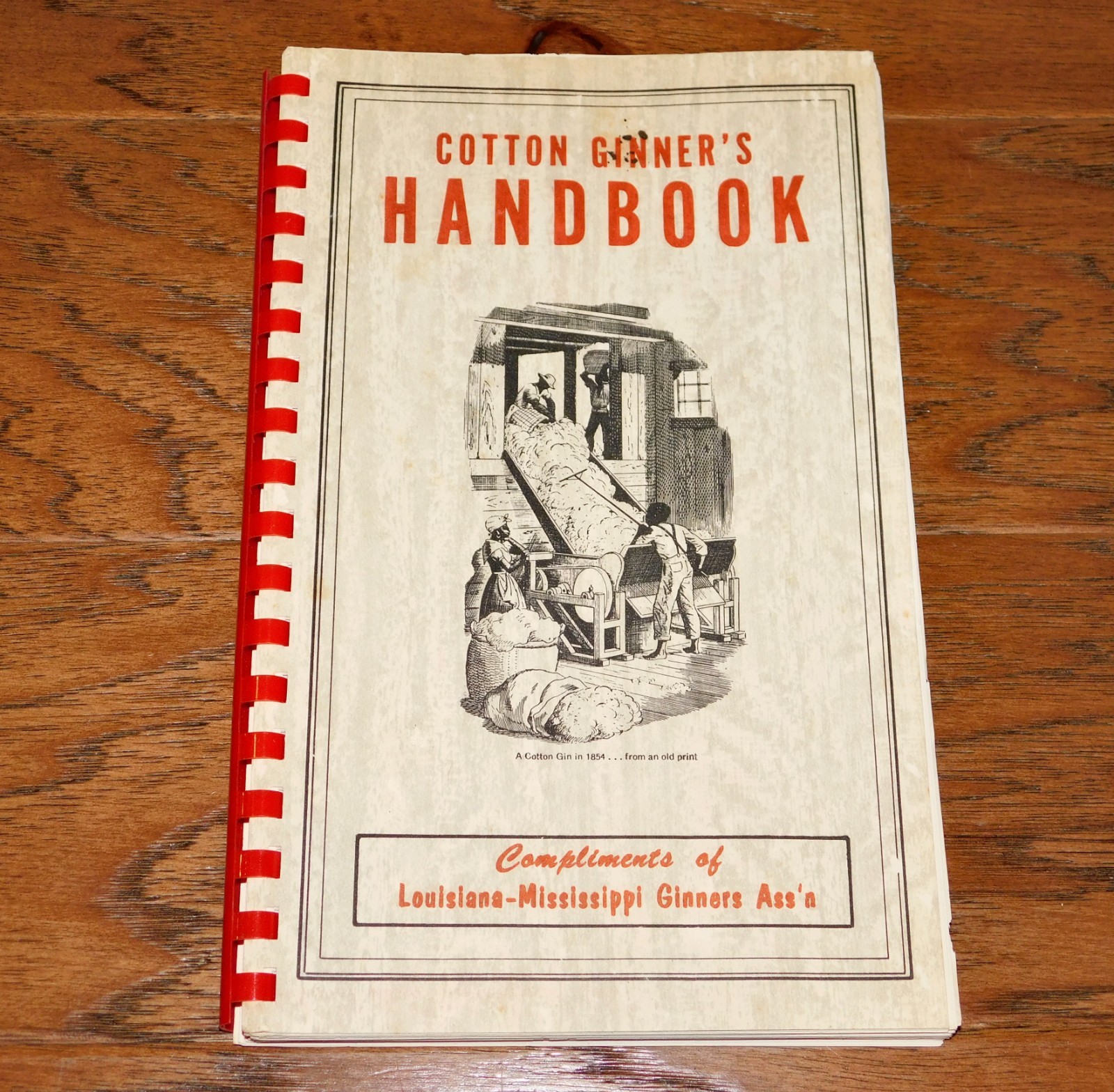 RARE Cotton Ginner\'s Handbook 1955 Louisiana-Mississippi Ass. Tom Johnston VNTG RARE Cotton Ginner\'s Handbook 1955 Louisiana-Mississippi Ass. Tom Johnston VNTG