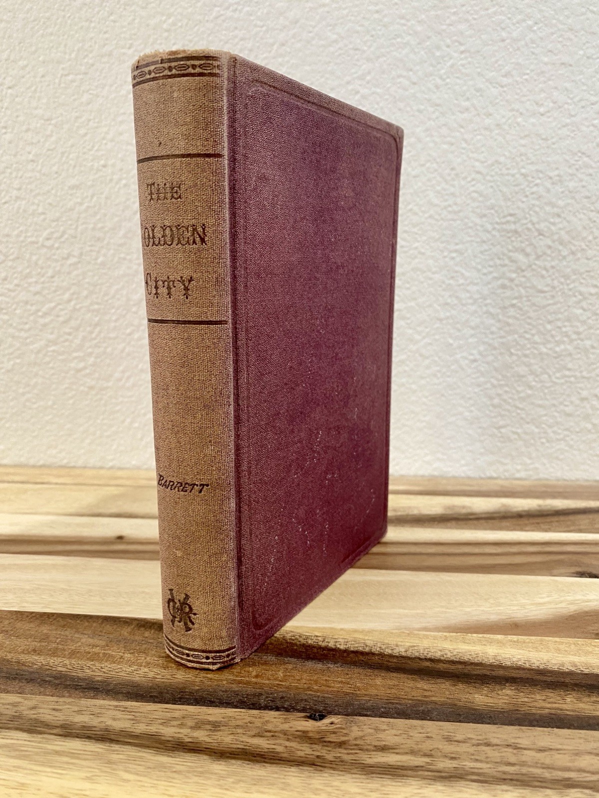 Rare 1874 Hard to find The Golden City by B.F Barrett -Original Publication book Rare 1874 Hard to find The Golden City by B.F Barrett -Original Publication book