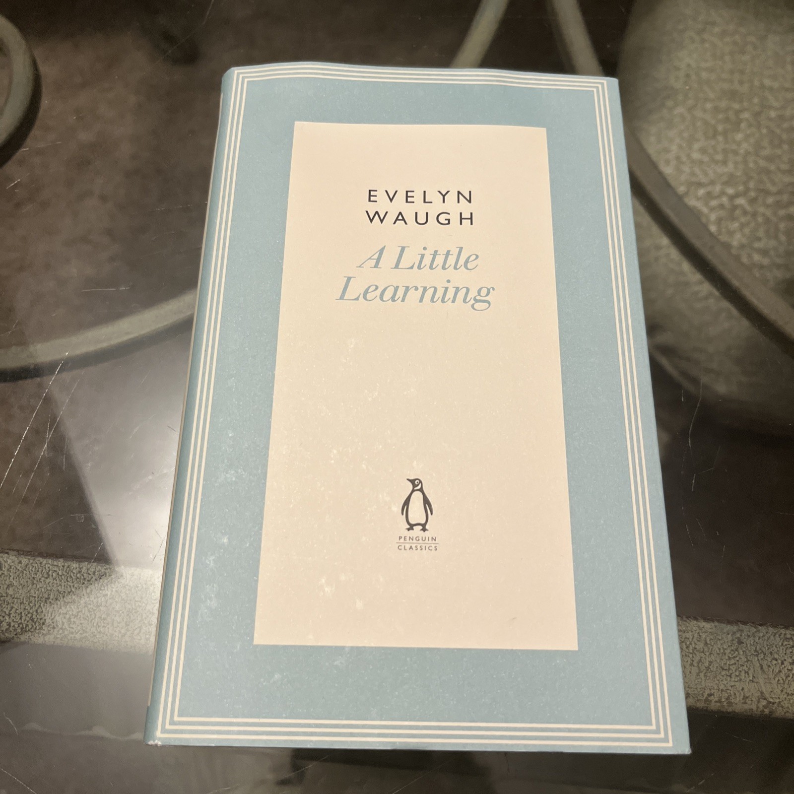Penguin Classics a Little Learning by Evelyn Waugh 23 Hardcover W/ Dust Jacket