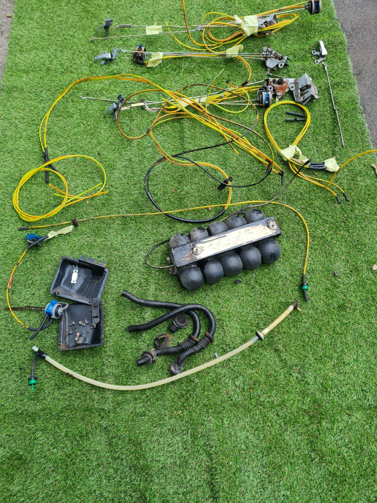 Mercedes W115 W114 Complete Central Locking Kit From Front to Trunk RHD W115