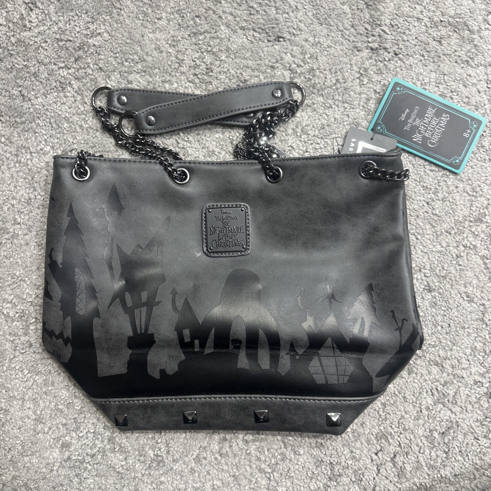 Loungefly X Nightmare Before Christmas Halloween Town Tote Bag *NEW *DISNEY NWT