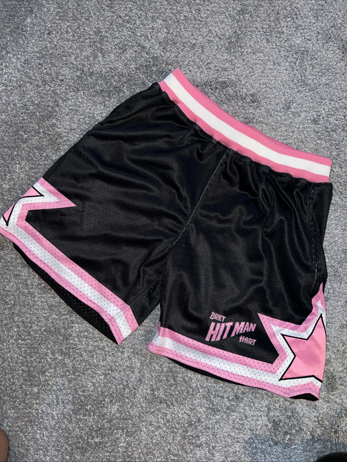Bret Hitman Hart Chalkline Premium Basketball Shorts Medium Chalk Line Bret Hitman Hart Chalkline Premium Basketball Shorts Medium Chalk Line