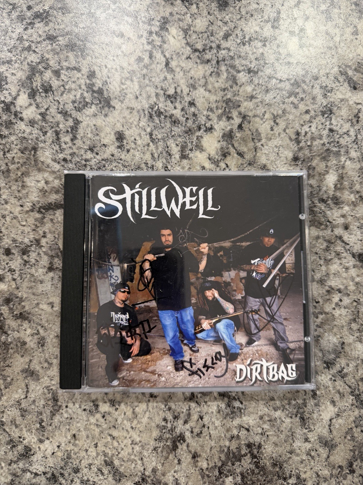 Stillwell Dirtbag CD Autographed Signed Fieldy Korn + Band Members