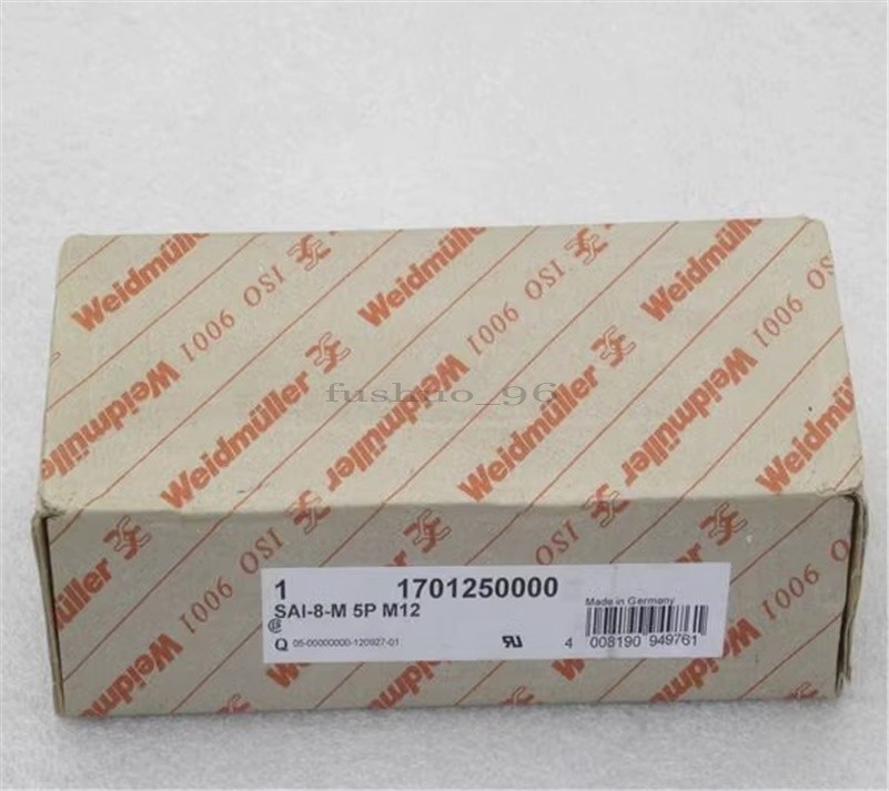 New Weidmuller SAI-8-M 5P M12 1701250000 1Pc fk *pt