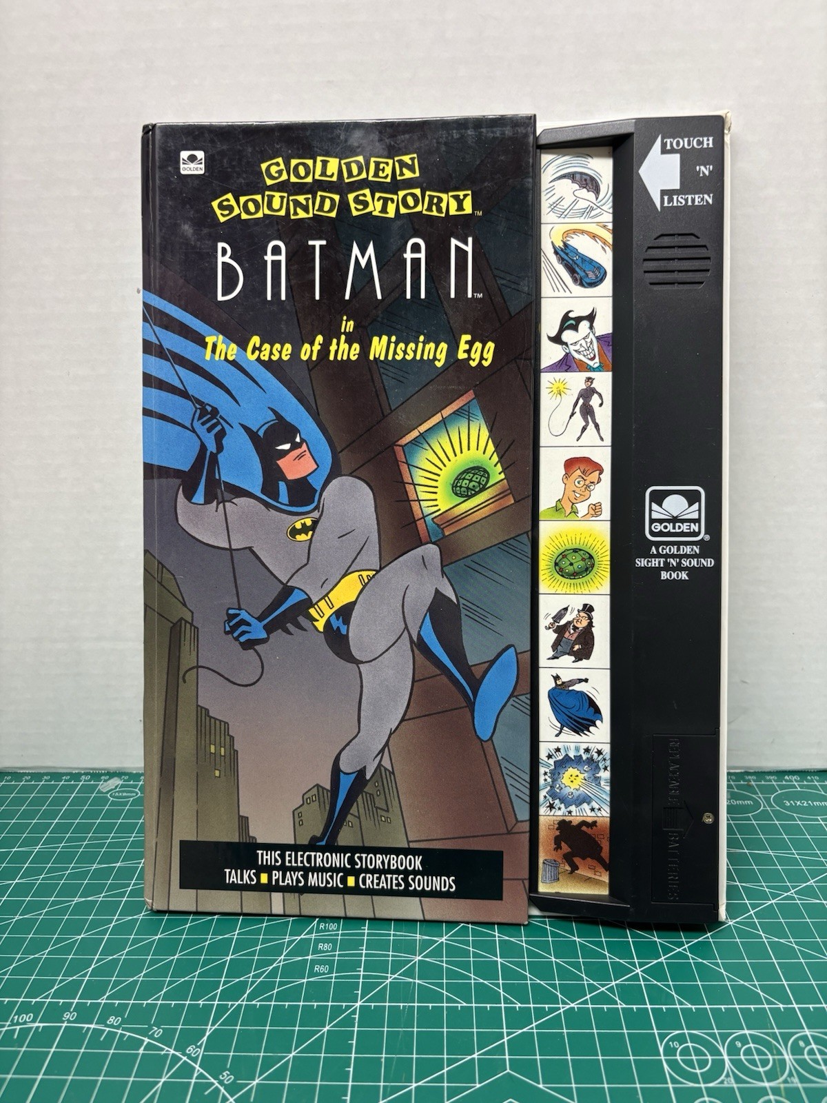 Golden Sound Story Batman in The Case of the Missing Egg Electronic Storybook