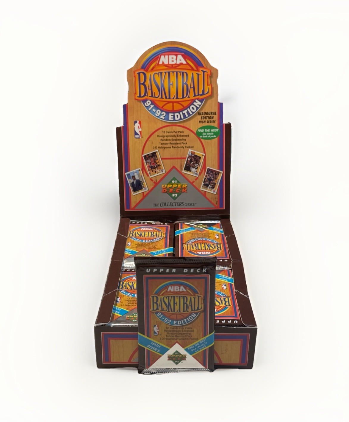 1991-92 HIGH SERIES Upper Deck NBA Basketball Box (Inaugural Edition) Jordan SP?