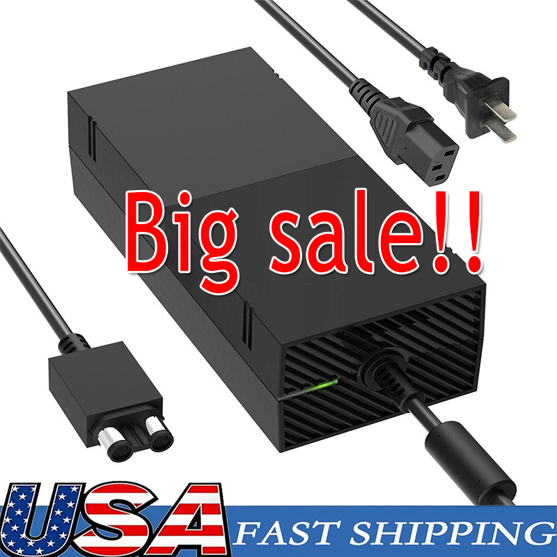 For Microsoft XBOX ONE Console AC Adapter Brick Charger Power Supply Cord Cable For Microsoft XBOX ONE Console AC Adapter Brick Charger Power Supply Cord Cable