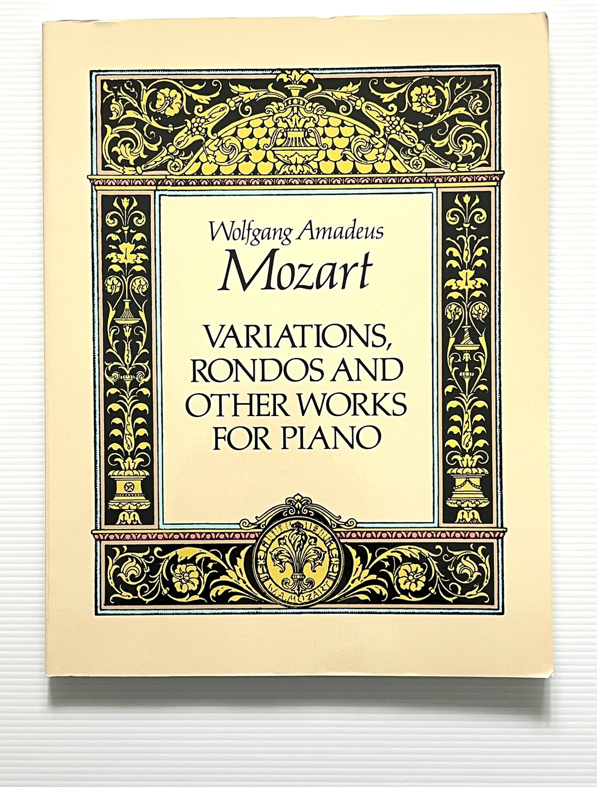 Wolfgang Amadeus Mozart Variations, Rondos and Other Works For Piano PB 1991