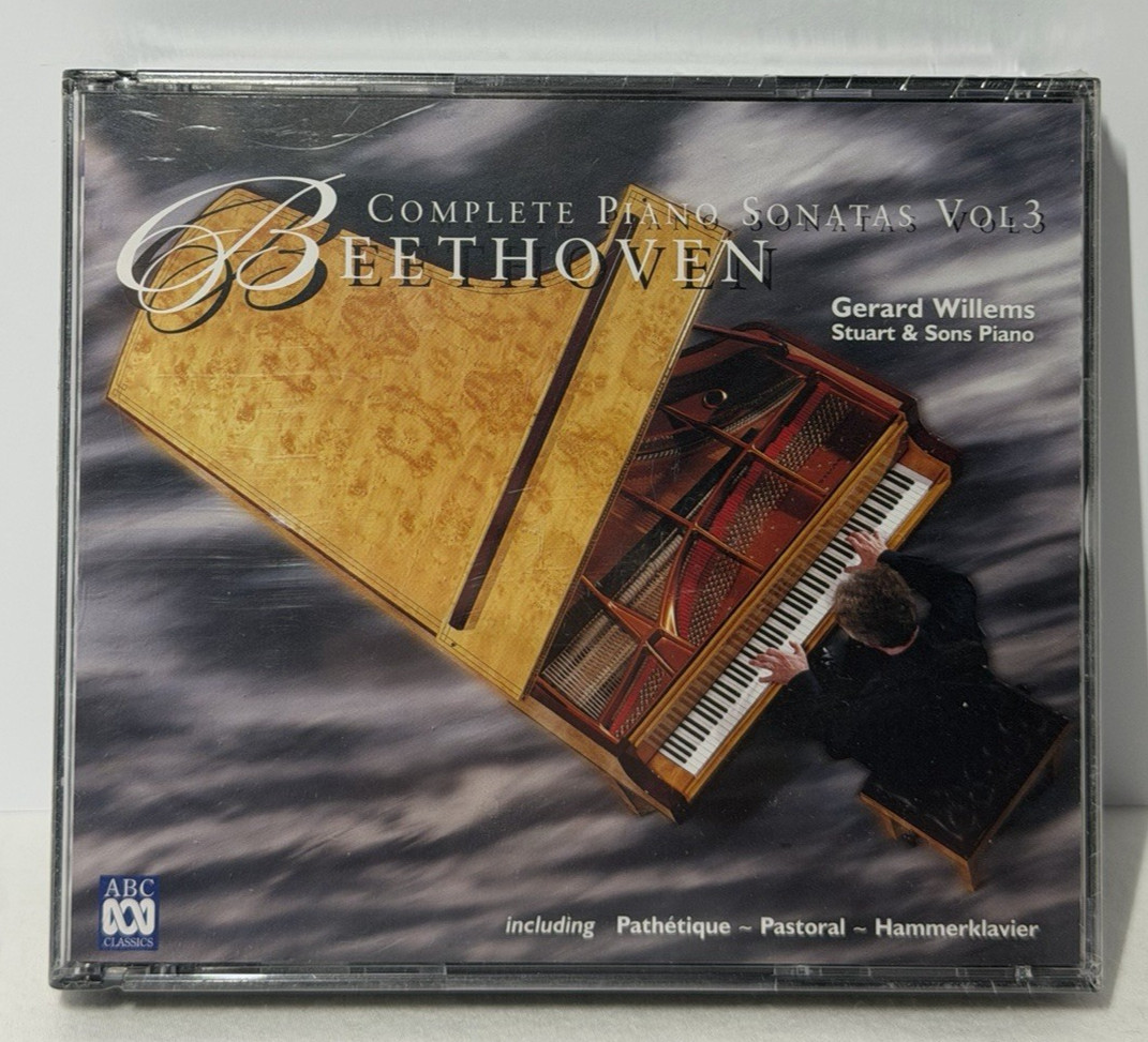 Beethoven - Complete Piano Sonatas Vol. 3 - Beethoven CD Gerard Willems NEW