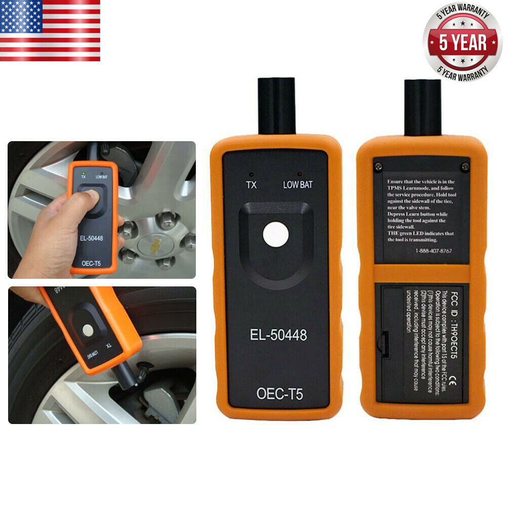 EL-50448 TPMS Reset Tool Relearn Auto Tire Pressure Sensor For GM Vehicles USA