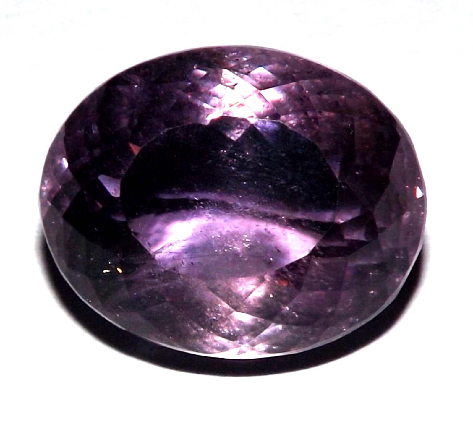 14.15 Ct Natural Zambian Purple Amethyst Oval Faceted 18x12 mm Loose Gemstone