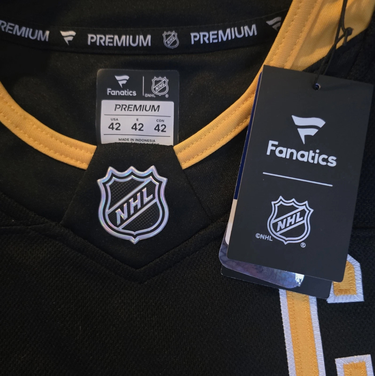 Sidney Crosby Pittsburgh Penguins Fanatics Premium Home Jersey NWT NHL