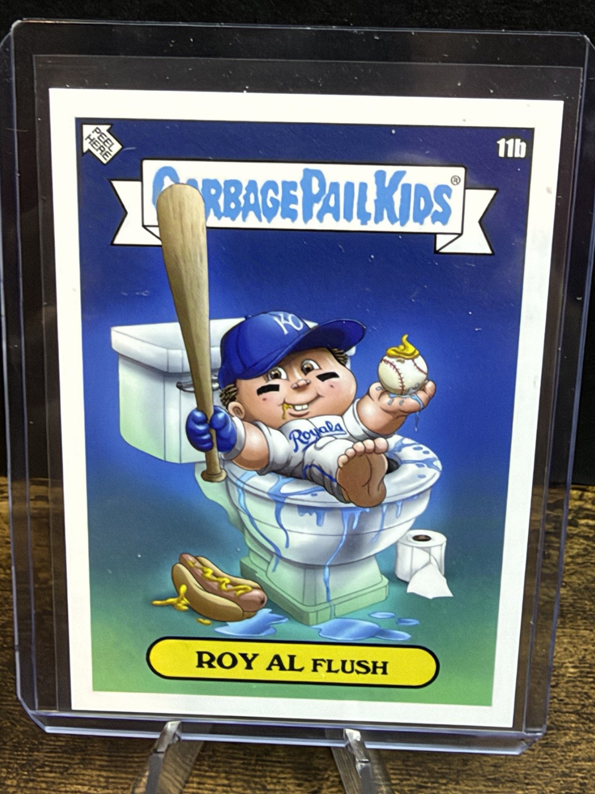 2022 Topps Garbage Pail Kids x MLB, ROY AL Flush #11b Bobby Witt Jr. 2022 Topps Garbage Pail Kids x MLB, ROY AL Flush #11b Bobby Witt Jr.