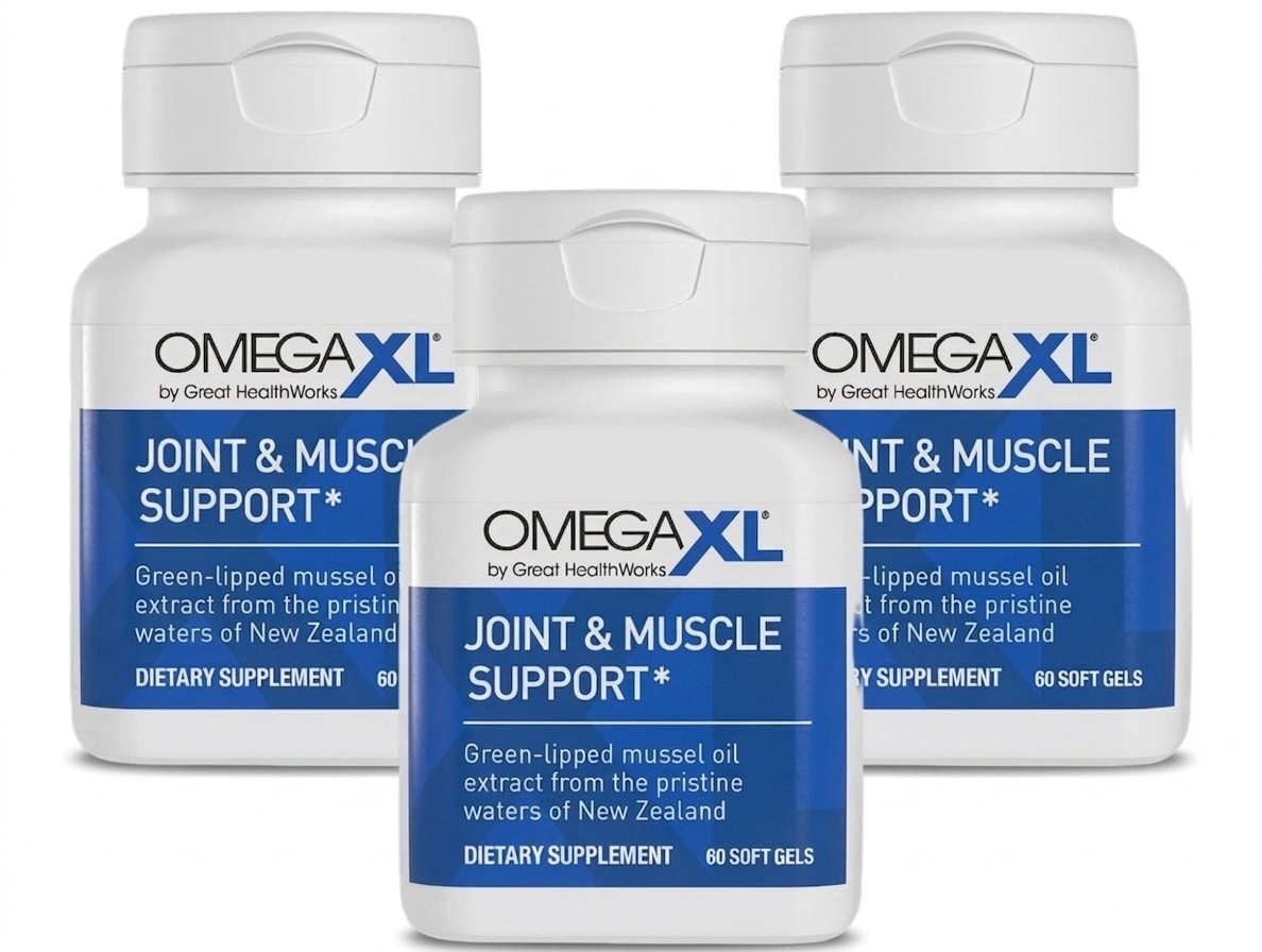OmegaXL Joint Support Supplement 60 Count Exp 2029