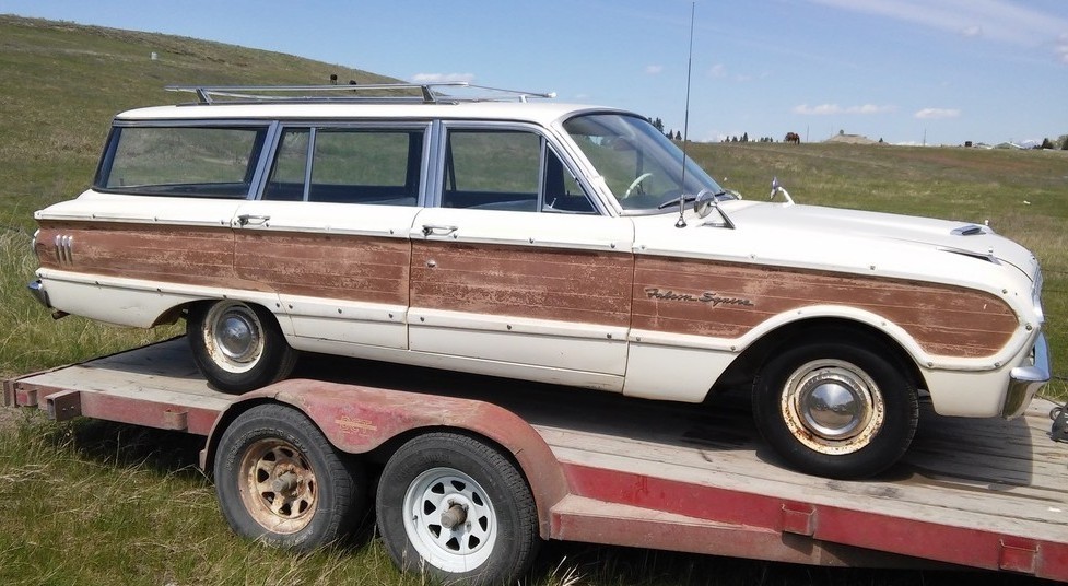 1962 1963 FORD FALCON SQUIRE WOODY WAGON Exterior Trim 17 Pieces