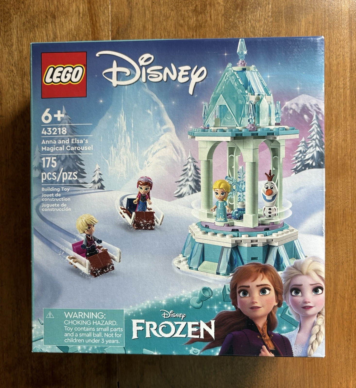 LEGO Disney Frozen Anna and Elsa’s Magical Carousel NEW In Box 43218 Olaf Winter LEGO Disney Frozen Anna and Elsa’s Magical Carousel NEW In Box 43218 Olaf Winter